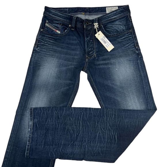Diesel Other - SOLD New Diesel Men Denim Blue Jeans Regular Fit Frayed Slim Casual Cotton US 29